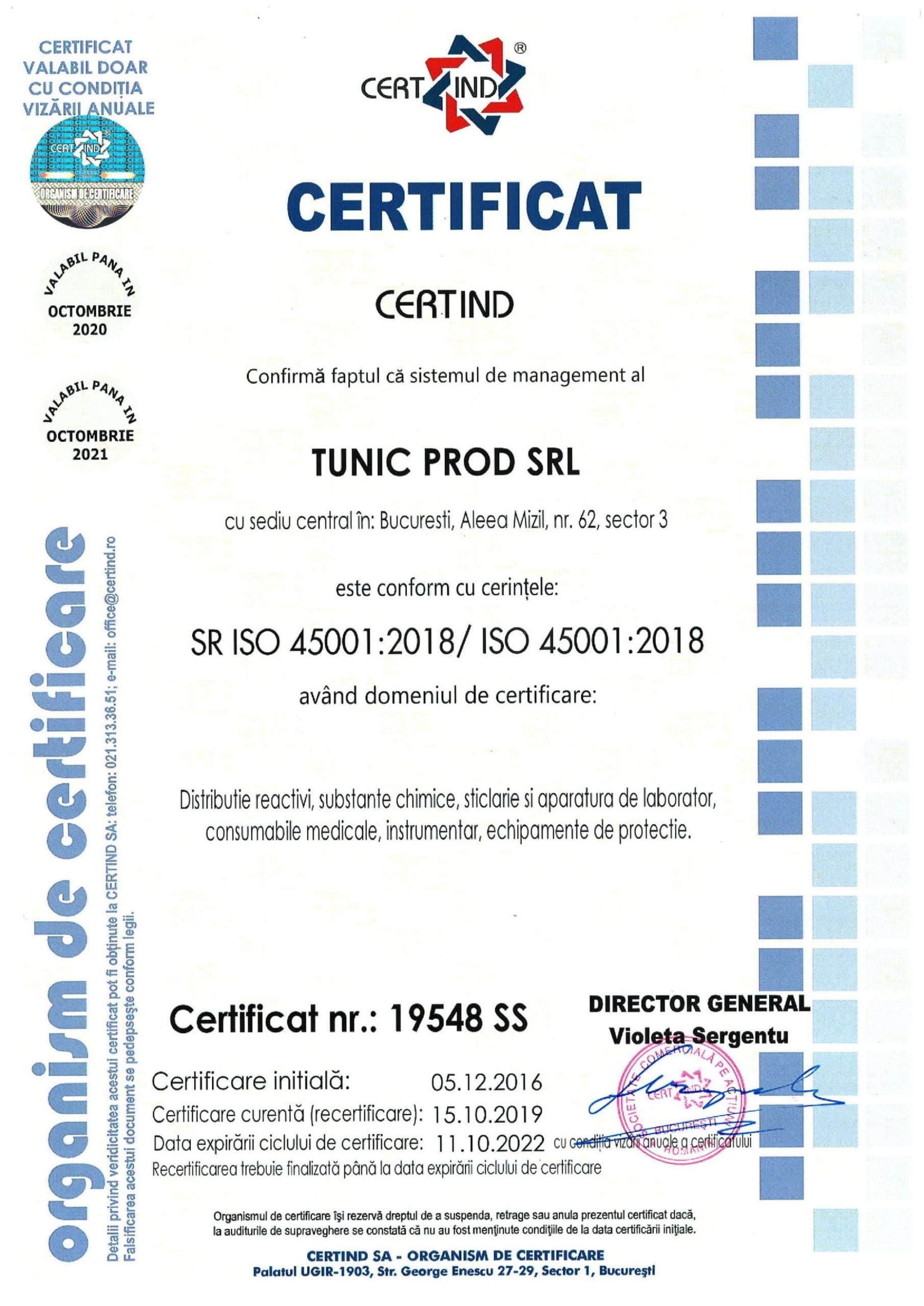 SR ISO 45001